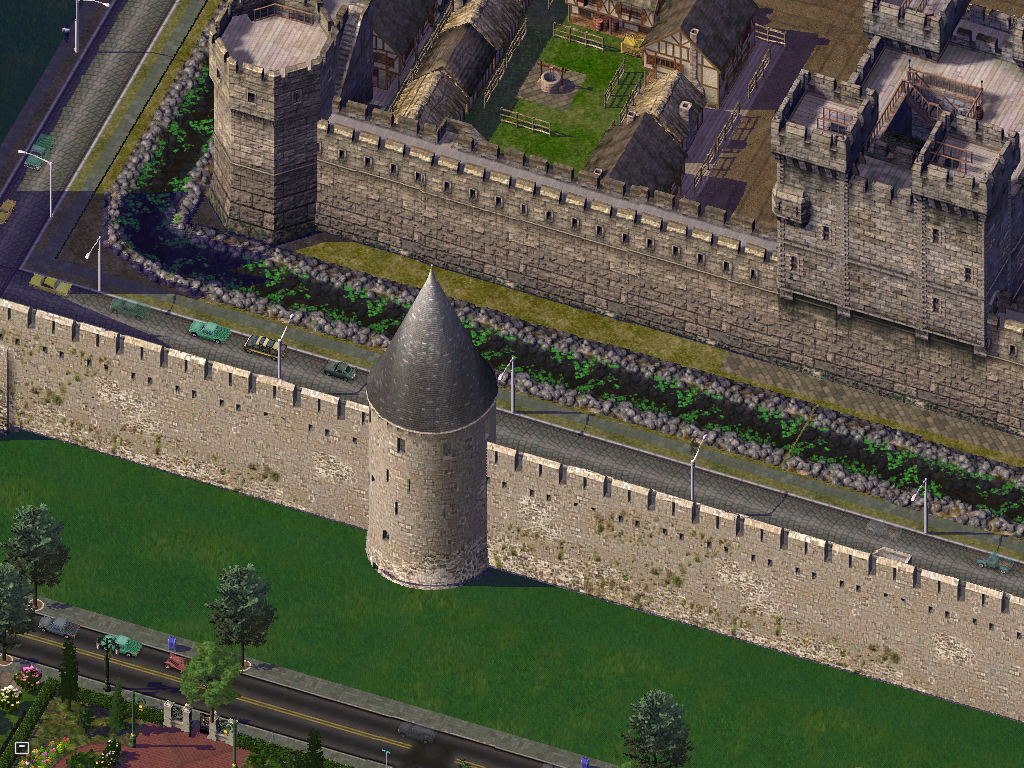 Klaw, les remparts
