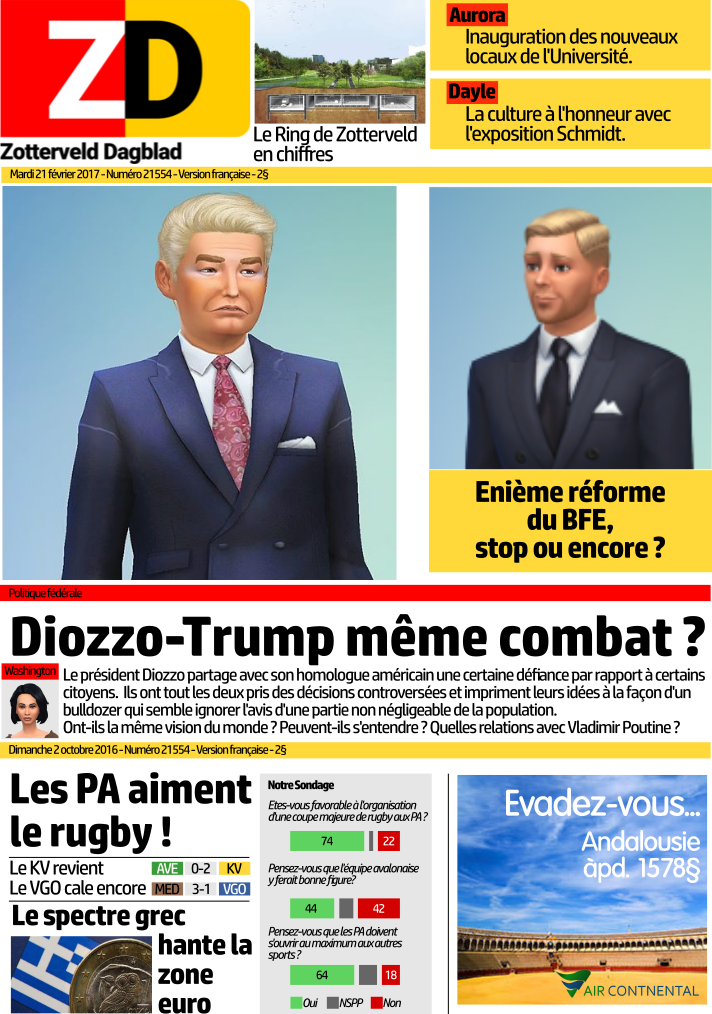 Une du 23/02/17