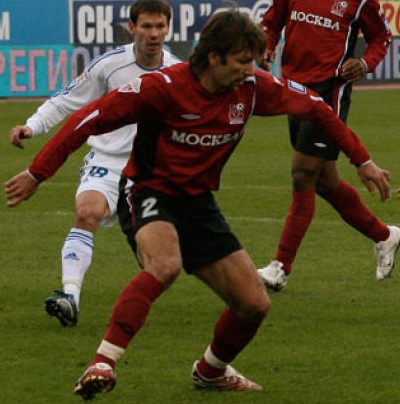 Dmitry Godunok avec le FC Moscou.