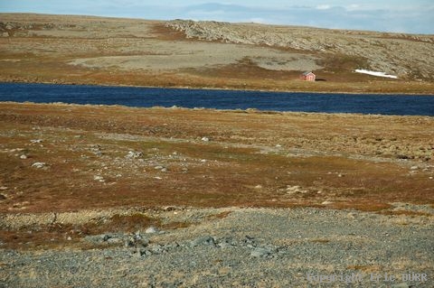 Rivière Léonard au sud du Parc en été.