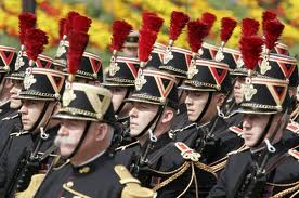 Défilé des Gardes Républicain