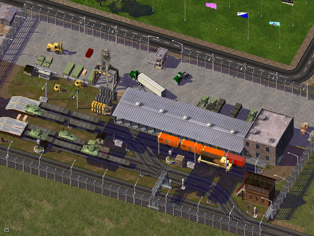 Gare de fret militaire