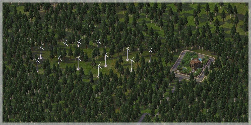 Champ éolien et Musée