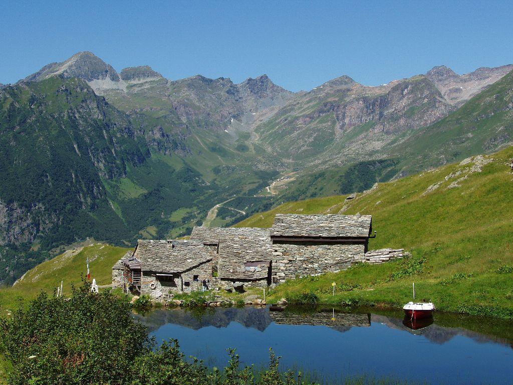 Village de montagne proche de Goliaski