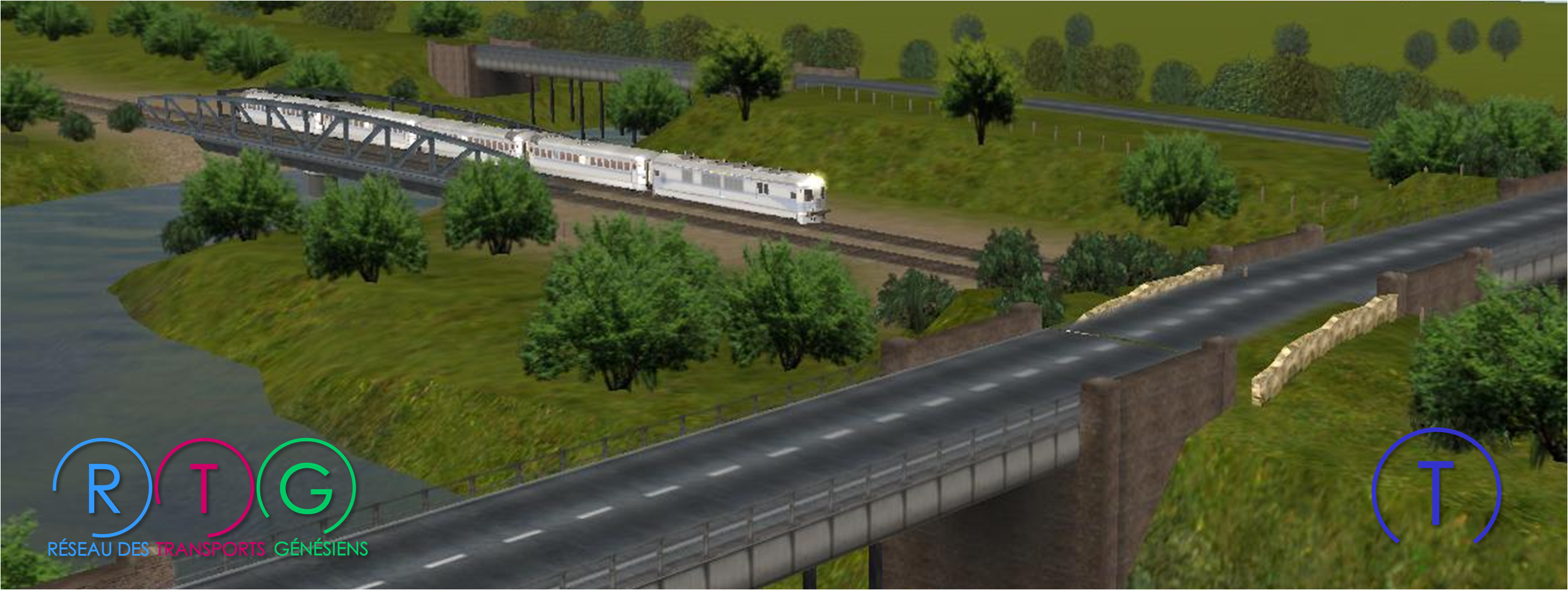 Une RTG-700BE8206 sur la ligne Château Bonnot-Oakdale
