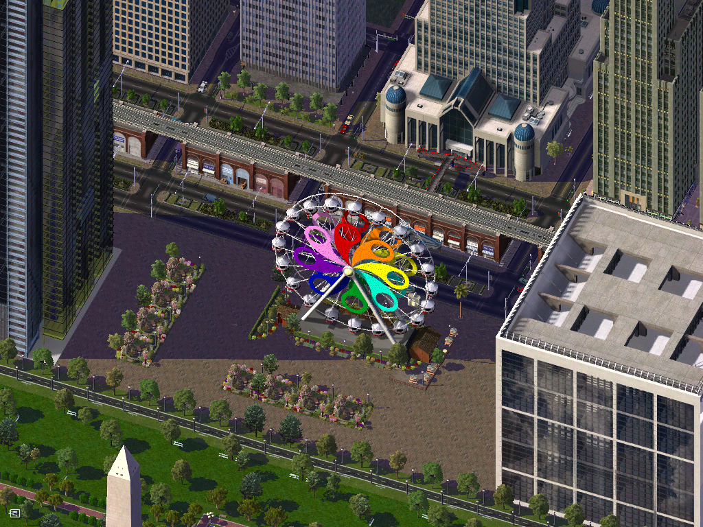 Pride Wheel dans le CBD St-John.