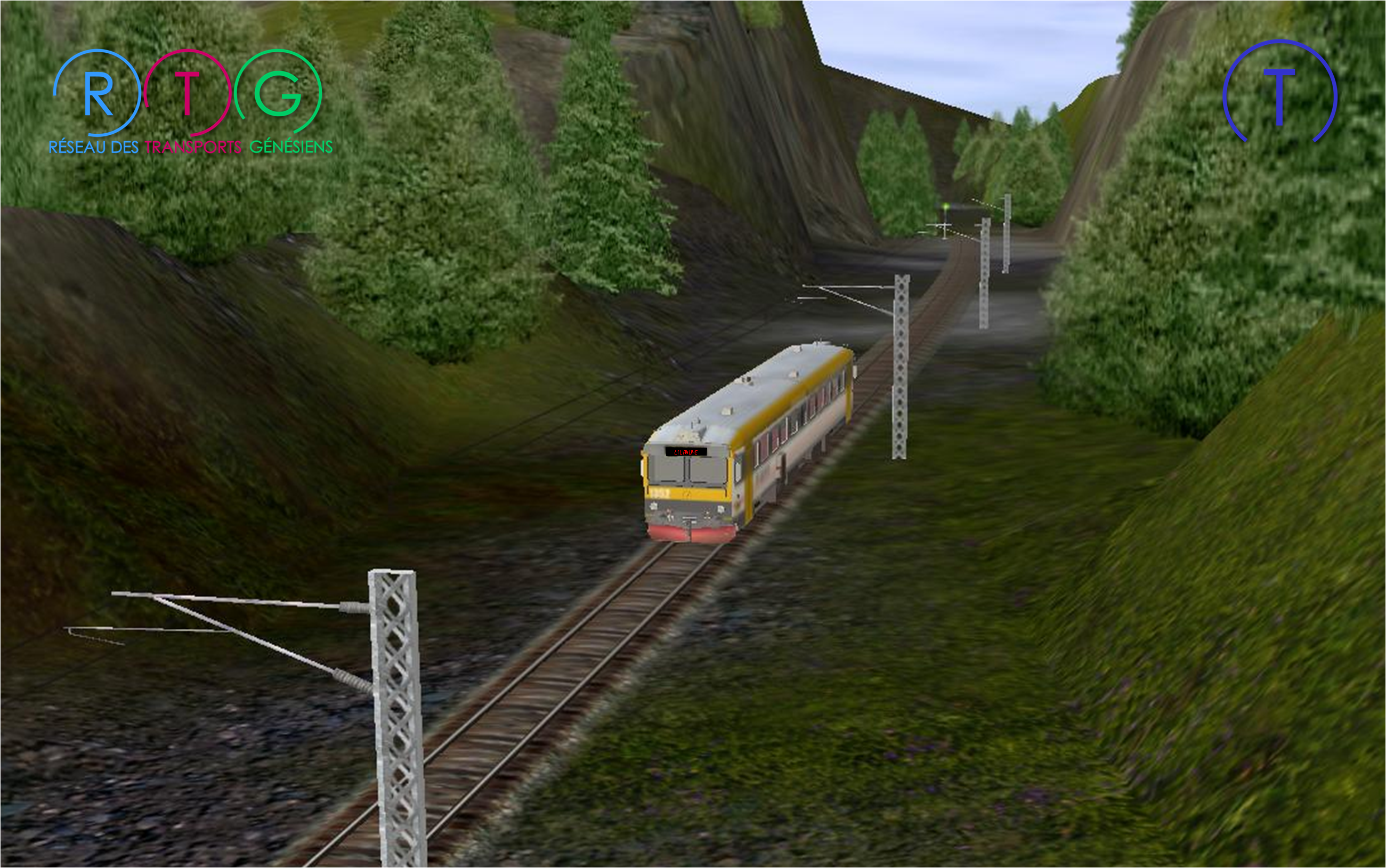 Une RTG-1992ALSTH sur la ligne Los Antares-Lilakühe