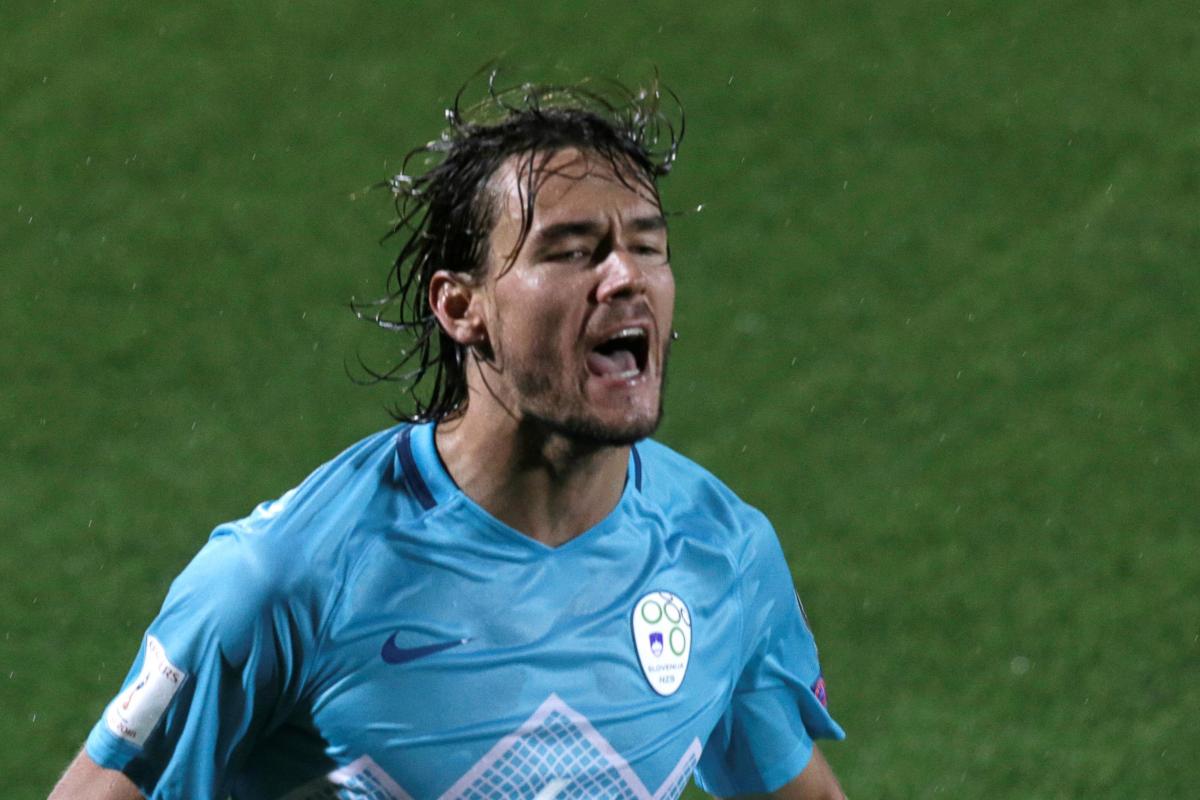 René Krhin, avec la Slovénie