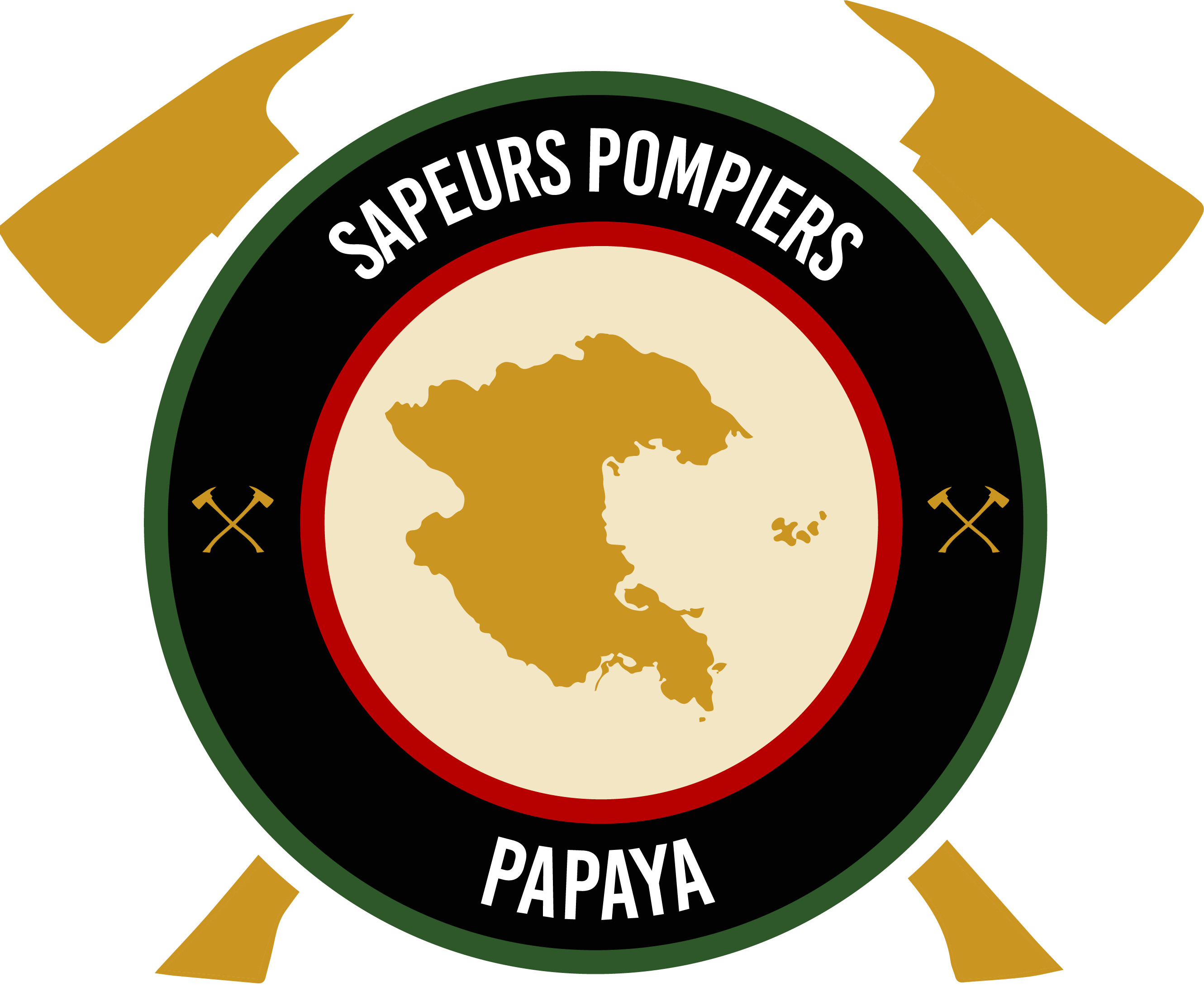 Corps des pompiers.