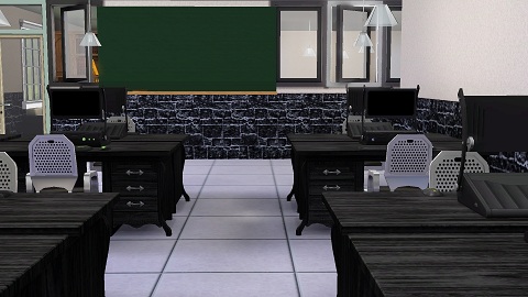 Salle informatique de Gocederiche
