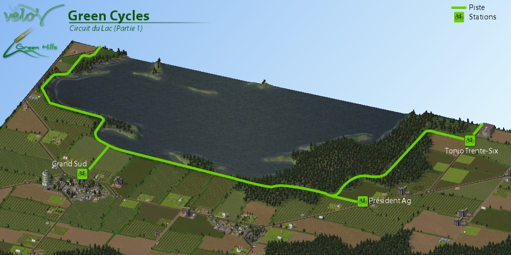 Green Cycles (Partie Sud)