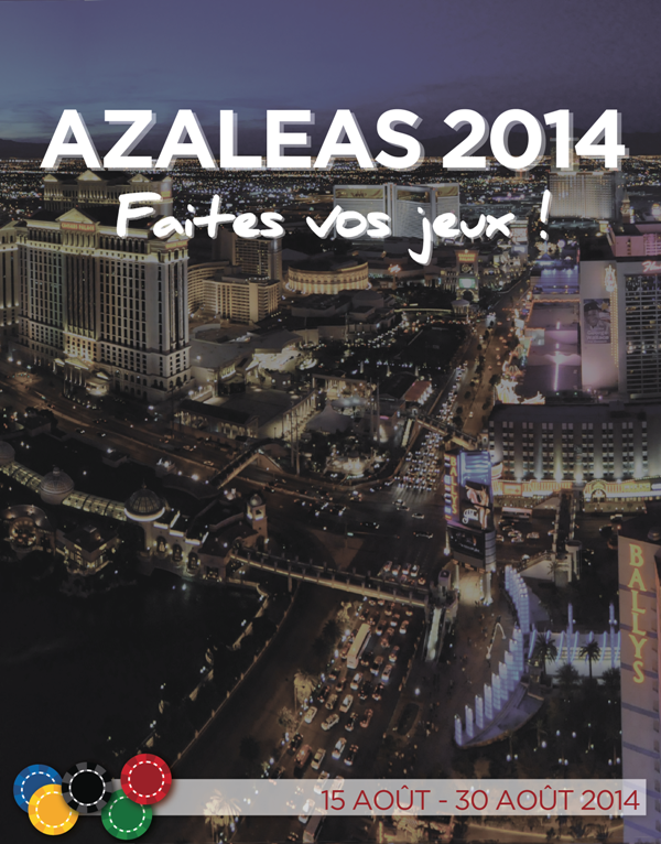 Affiche officielle Azaleas 2014 réalisée par Heaven company By Kentleprix