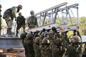 Génie militaire en action