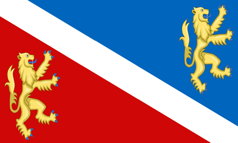 Drapeau du Mercent de 1821 à 1895