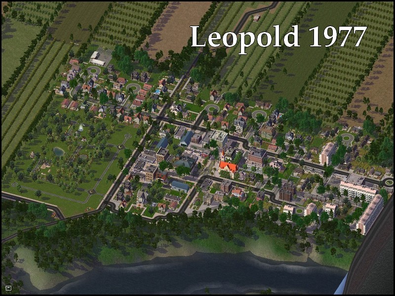 La ville en 1977