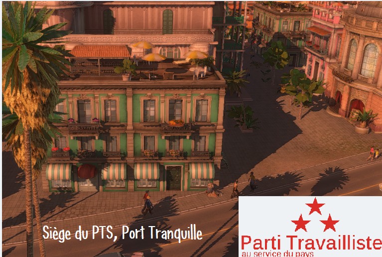 Siège du Parti Travailliste Papaîotte (PTP) (Port-Tranquille)