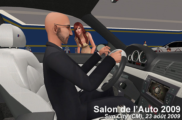 Djay dans un BMW M3