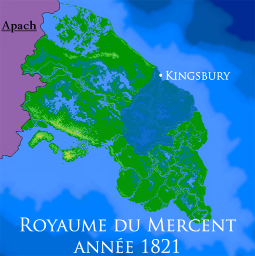 Le Royaume du Mercent de 1821 à 1867