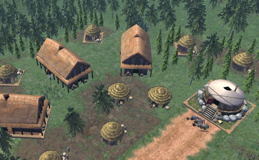Village nomade indiens