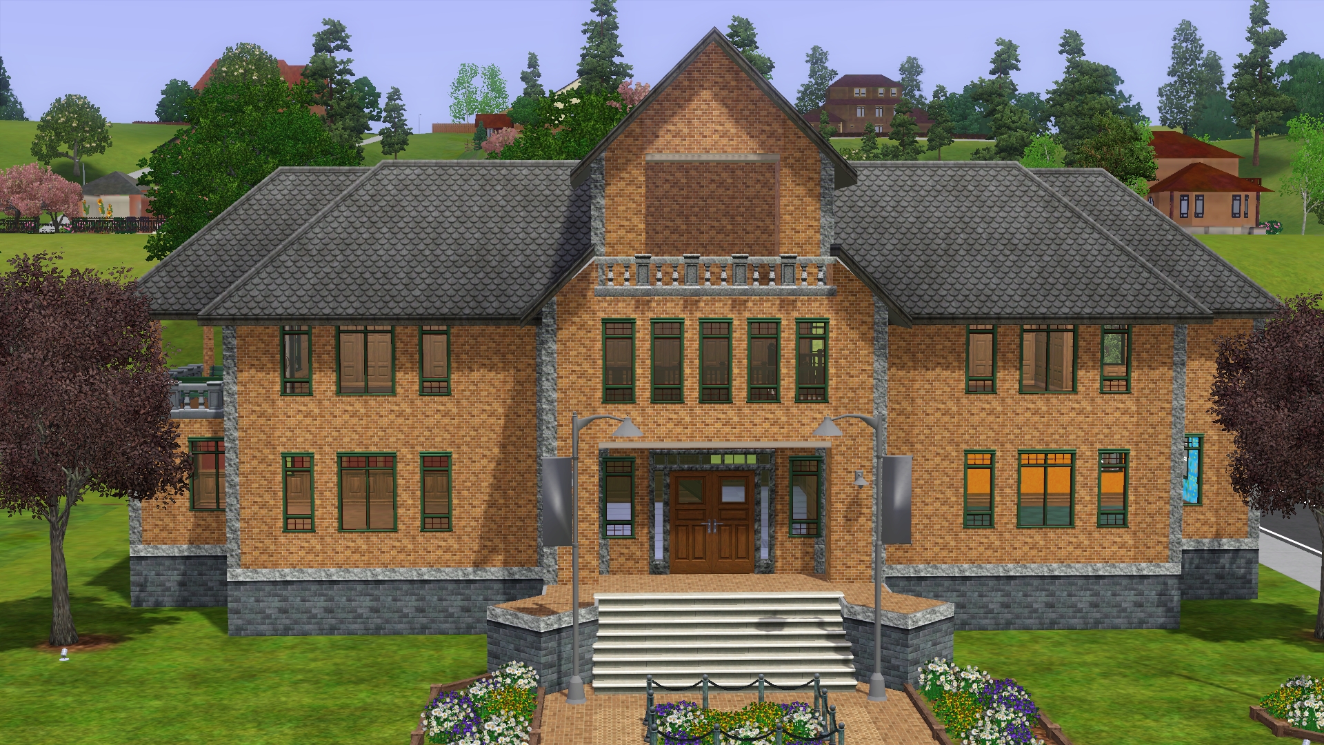 La Bibliothèque de Bay City a été construite en 1943. Elle est au patrimoine local de ThreeCorp.