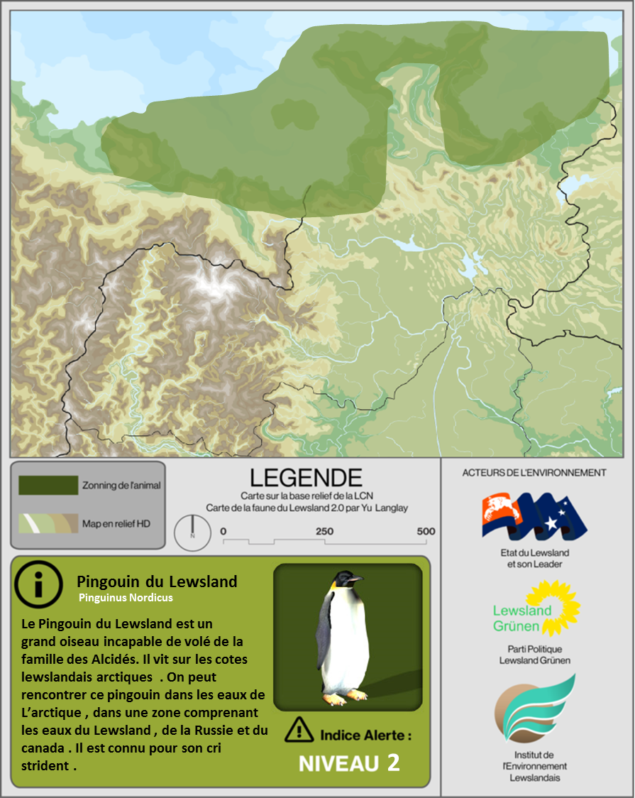 Pingouin du lewsland
