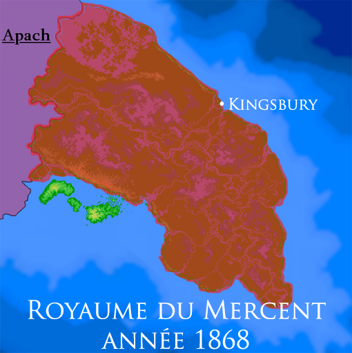 Le Royaume du Mercent de 1868 à 1895