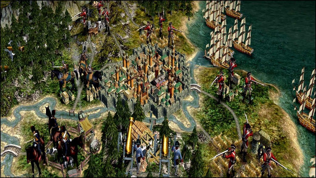 La ville assiégée par les anglais au début 1704