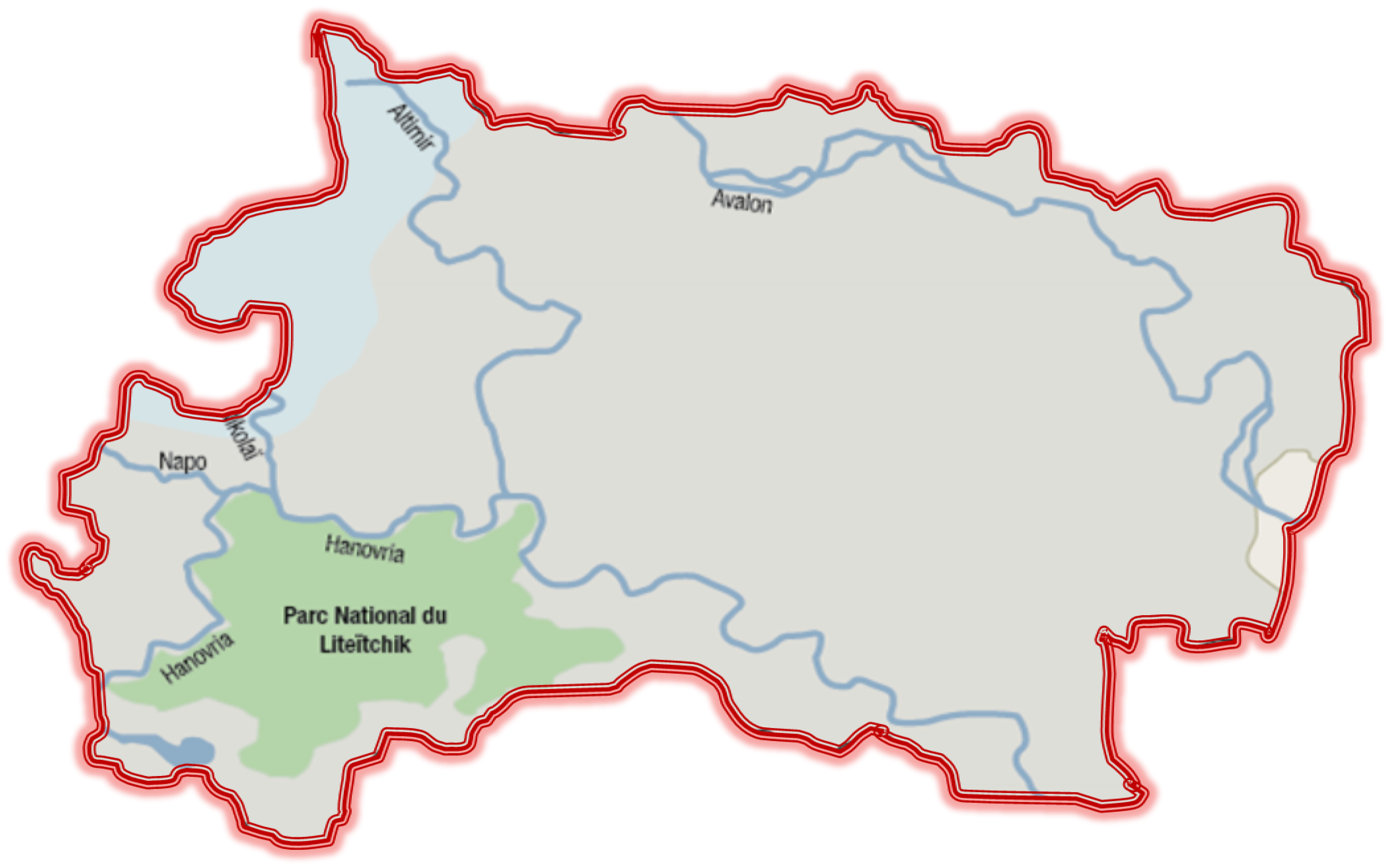Carte Géographique du Thoulak