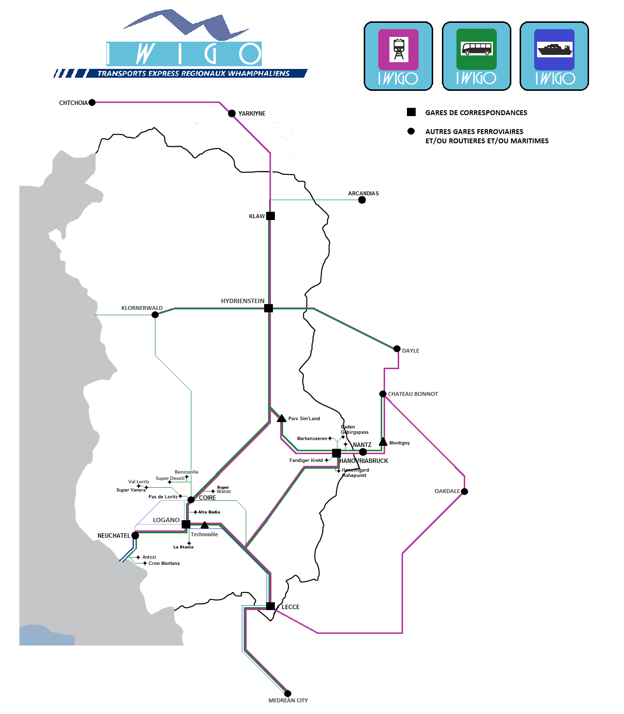 Le réseau Iwigo