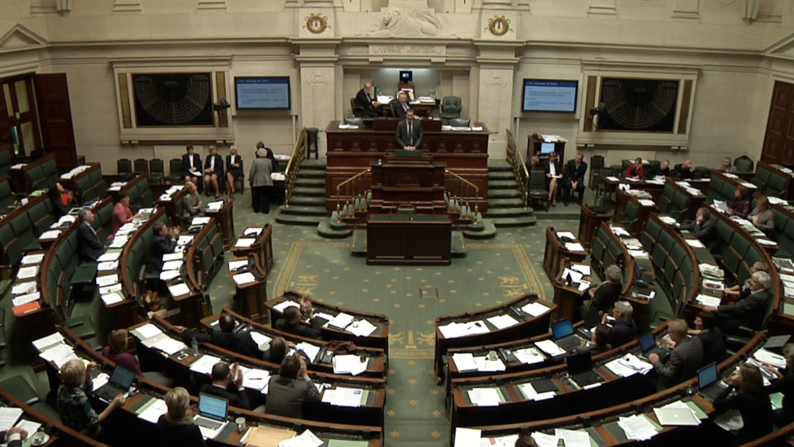 Hémicycle du Parlement