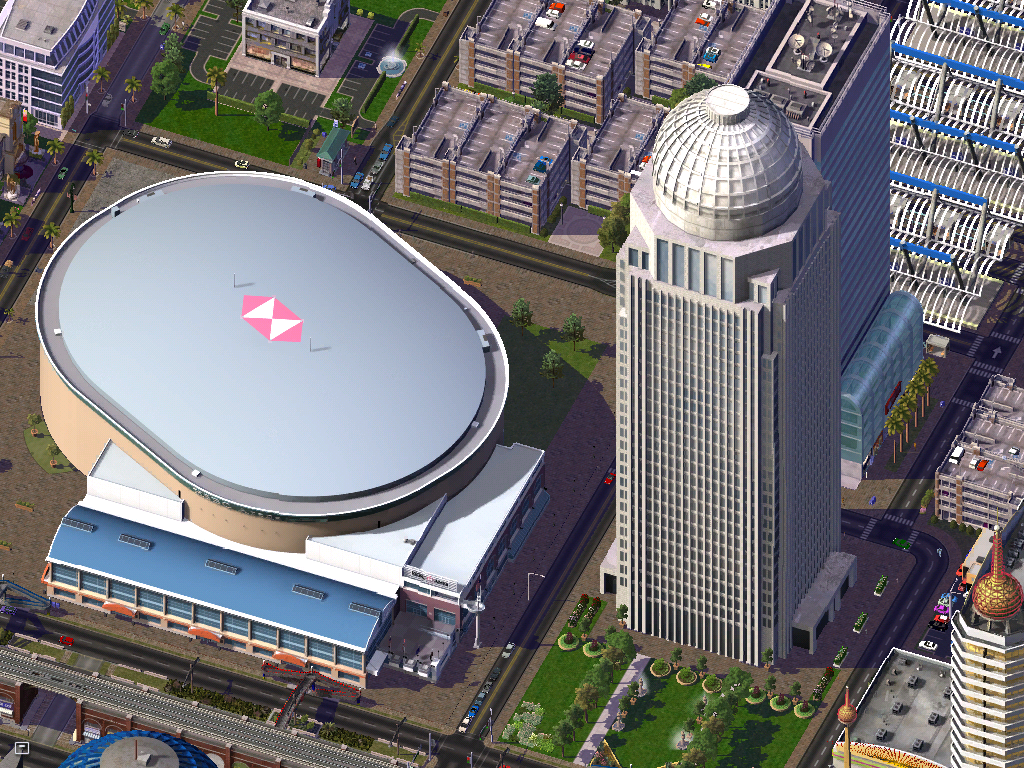 Siège social de Pétrosimland et HSBC Arena