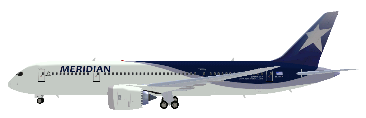 20 B787-800 Meridian autonomie : 15.200 km