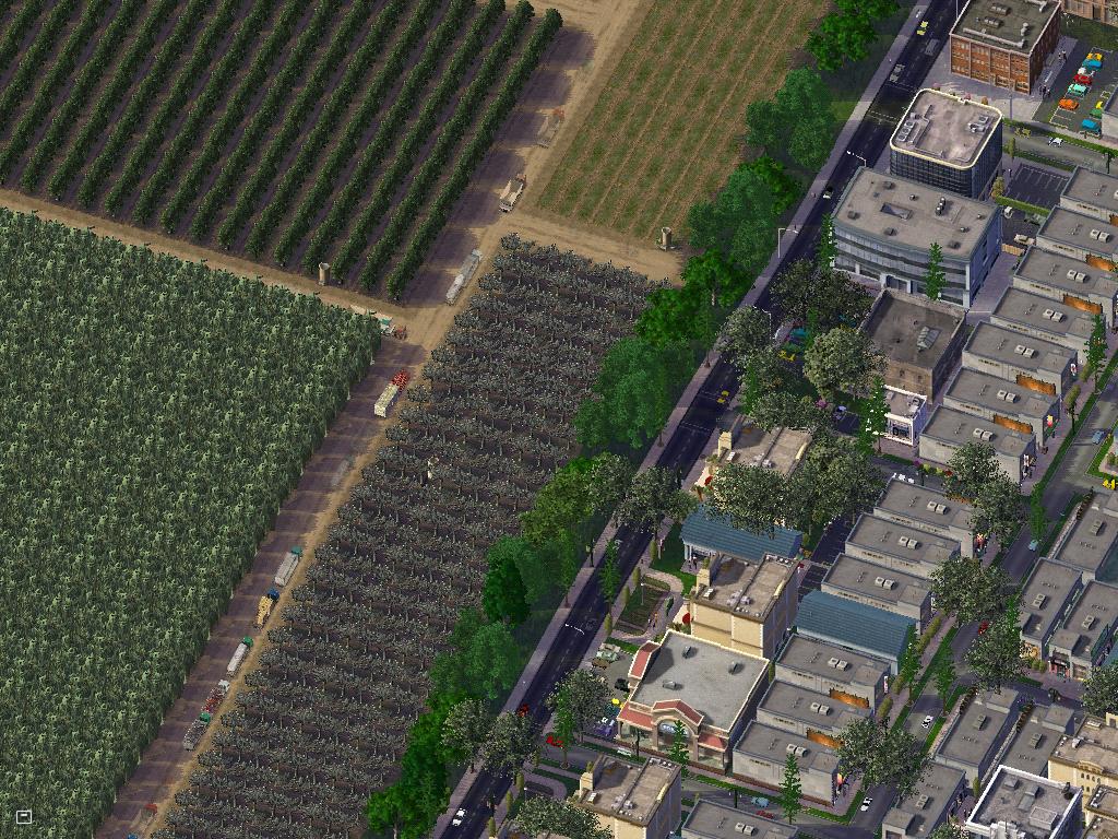 La ZAC de Soucolline est en bordure d'agglomération.