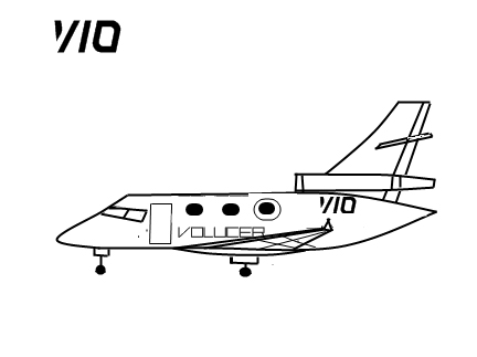 Le Volucer V10 est un petit jet privé.