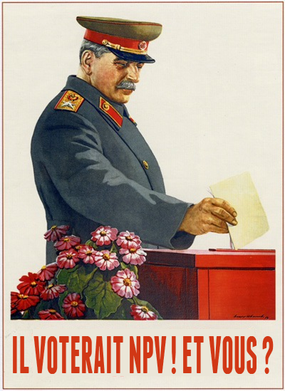 Affiche de campagne au Thoulak