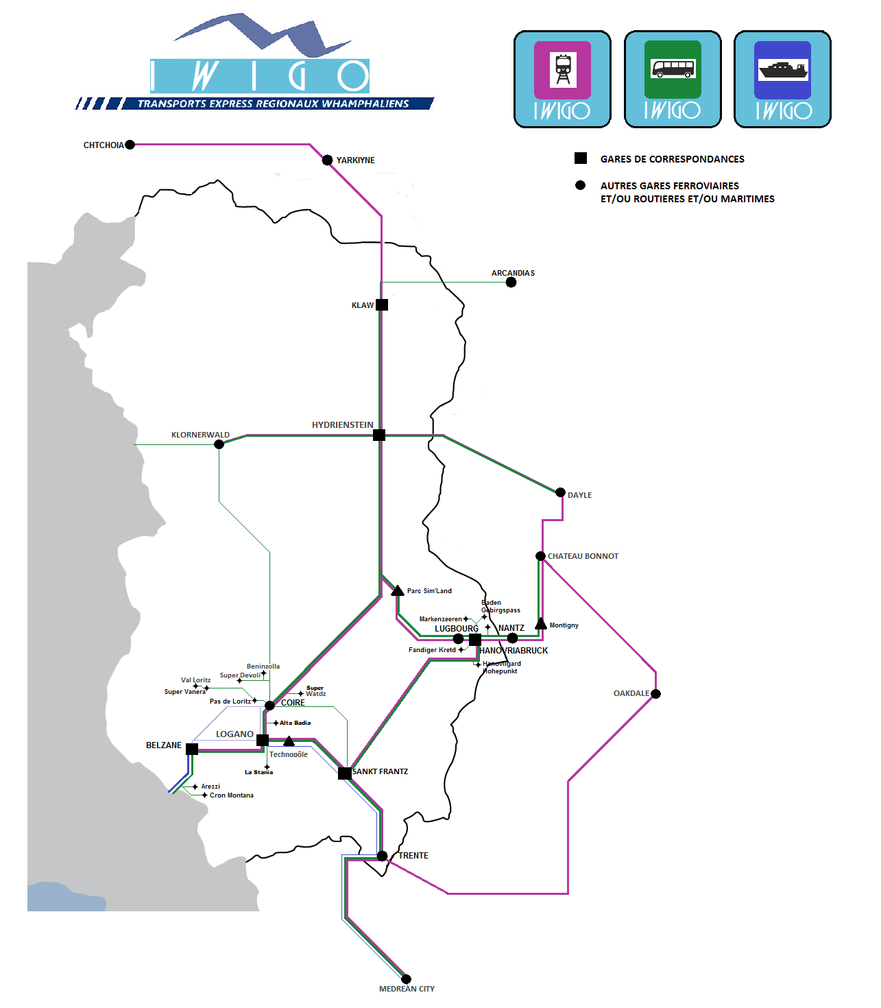 Le réseau Iwigo