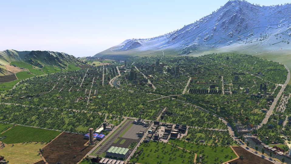 Situation de la base dans la vallée d'Entfernt