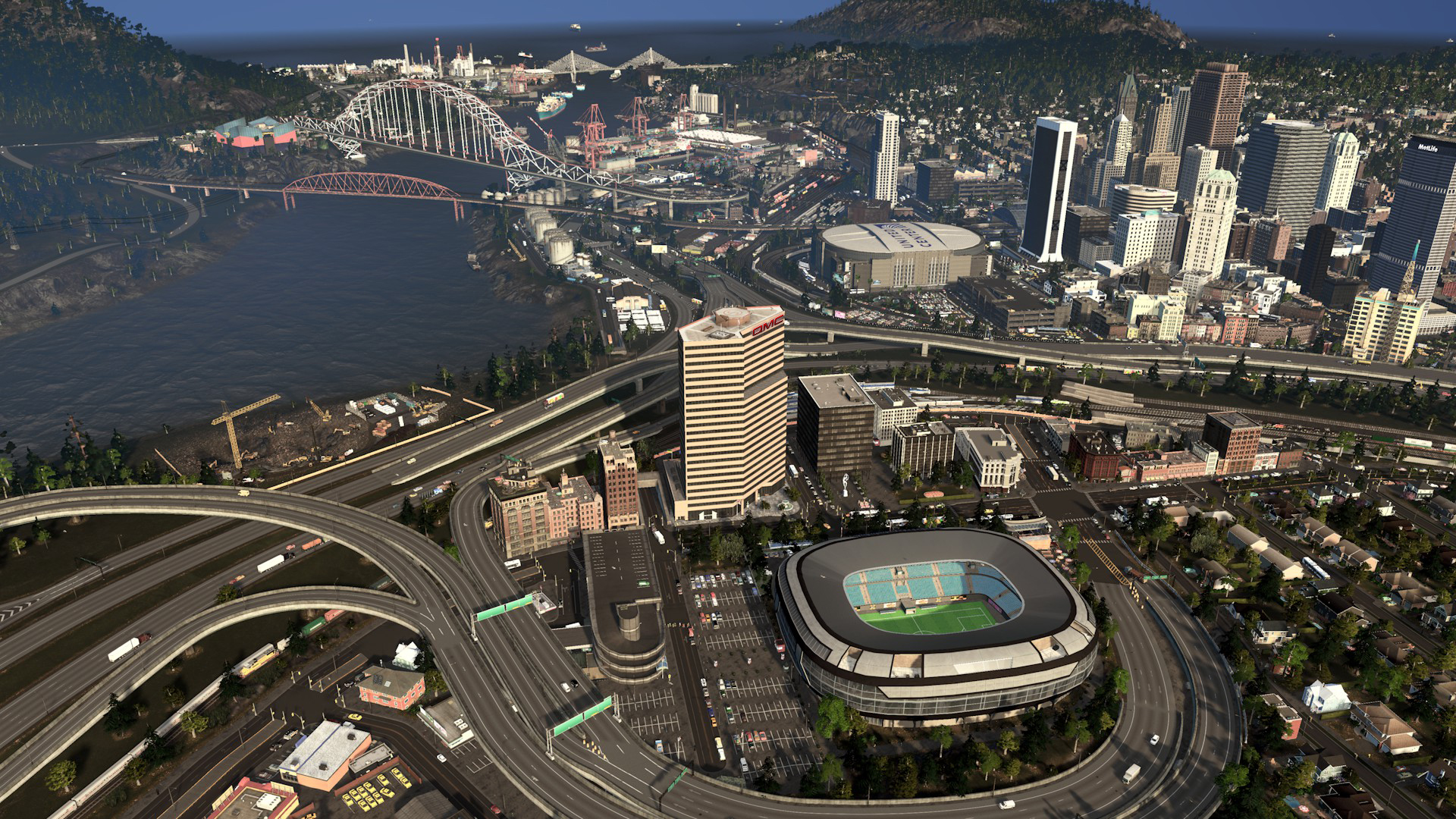 Vue de la QMC Tower