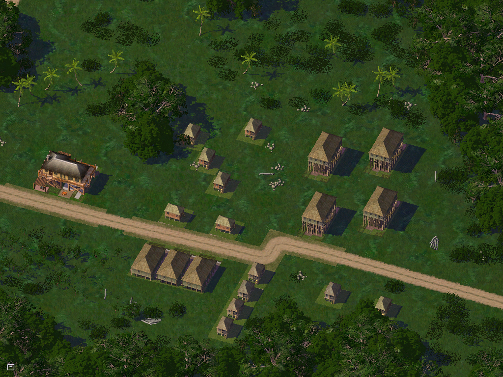 village de Natoba près de Mangrova