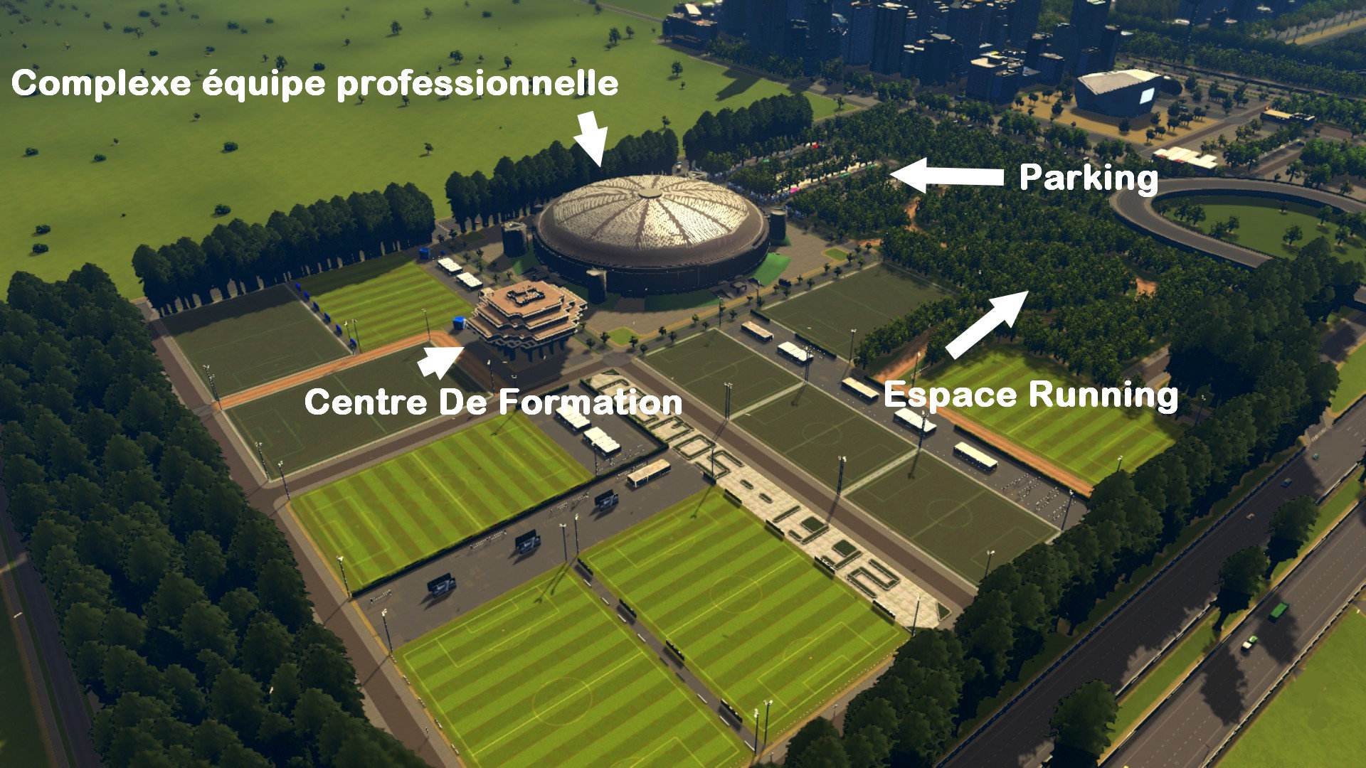 Plan du Centre Cosmos