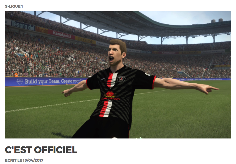 La Une du FSF Live du 15 avril 2017 pour fêter le maintien d'United, suite à une victoire de prestige face aux Campton Cosmos (3-2)
