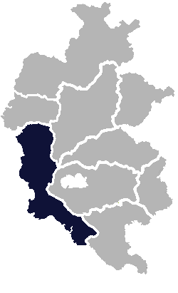 Ancienne carte de la localisation de l'Empire