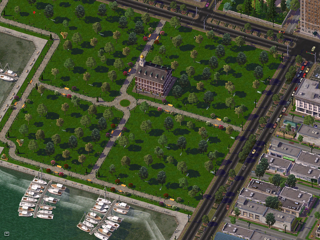 Hall de France et Parc des Français.