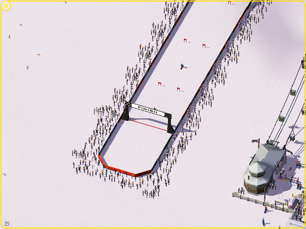 Championnat de ski, slalom, hommes et femmes à Spintz 2.000.