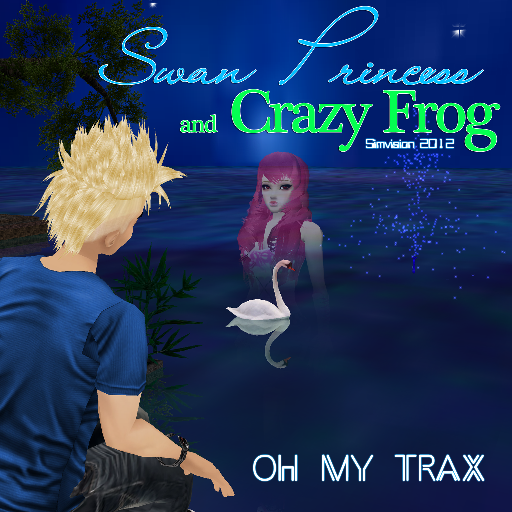 Single-Simvision 2012 Swan Princess and Crazy Frog-2012