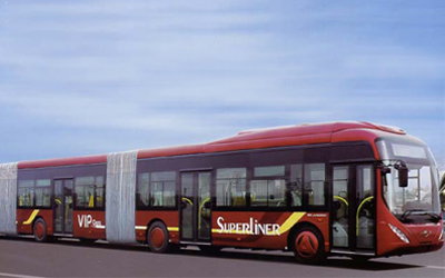 Bus large de la Régie.
