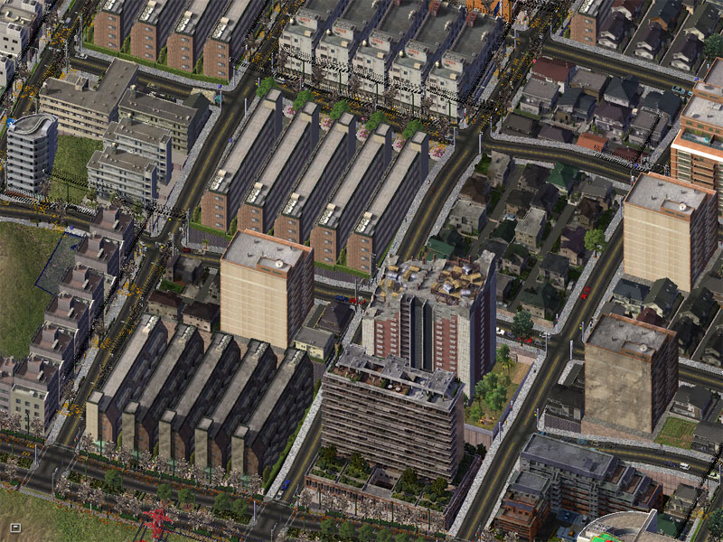 AVANT - Quartier Rosato : architecture dense dite "à la russe"