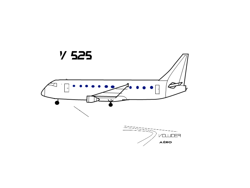 Le Volucer V525 est utilisé en version VIP pour les voyages ministériels