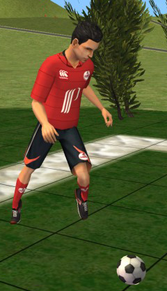 T.A.R. qui joue au foot