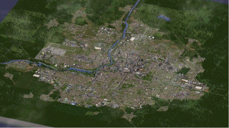 Vue région